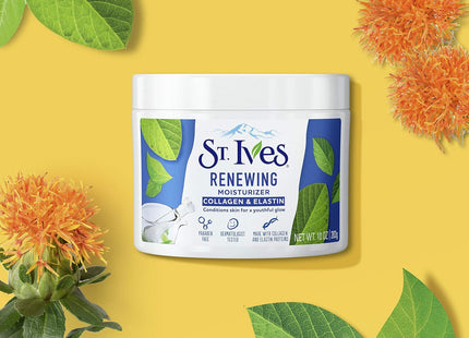 St. Ives Collagen Elastin Face Moisturizer Renewing for Dry Skin 10oz (4 Pack) - Personal Care > Lotion &