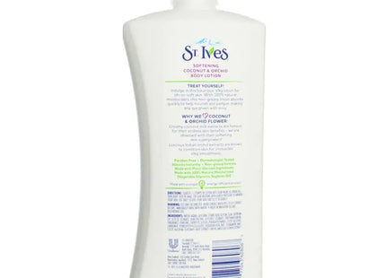 St. Ives Softening Body Lotion Coconut and Orchid 21 oz - Health & Beauty > Personal Care Cosmetics Bath Liquid Hand