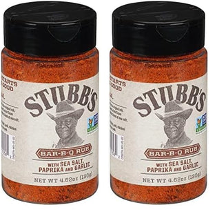 Stubb’s All Purpose BBQ Barbecue Rub Mesquite Smoke 4.62oz (2 Pack) - Food & Beverages > Herbs Spices Seasonings