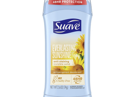 Suave Everlasting Sunshine Invisibl Solid AntiPerspirant Deodorant 2.6oz (3 Pack) - Personal Care > Bath & Body