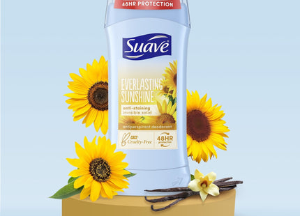 Suave Everlasting Sunshine Invisibl Solid AntiPerspirant Deodorant 2.6oz (12 Pack) - Personal Care > Bath & Body