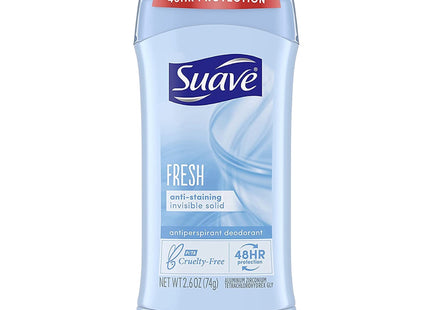 Suave Shower Fresh Antiperspirant Deodorant Stick Invisibl Solid 2.6oz (8 Pack) - Personal Care > Bath & Body
