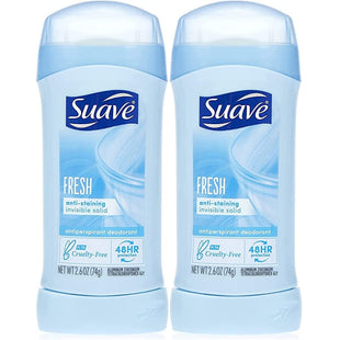 Suave Shower Fresh Antiperspirant Deodorant Stick Invisibl Solid 2.6oz (2 Pack) - Personal Care > Bath & Body