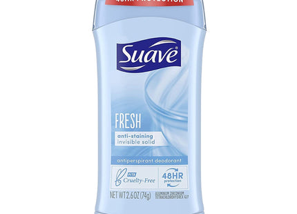 Suave Shower Fresh Antiperspirant Deodorant Stick Invisibl Solid 2.6oz (3 Pack) - Personal Care > Bath & Body