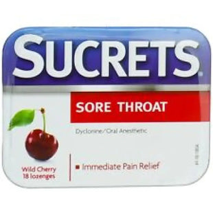 sucrets sore throat pain relief