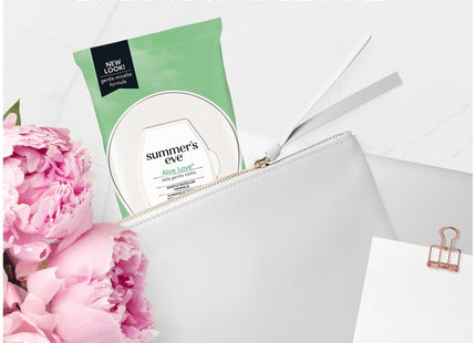 Summer’s Eve Aloe Love Gentle Daily Feminine Wipes pH Balanced 32ct - Personal Care >