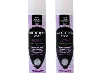 Summers Eve Ultra-Freshening Feminine Deodorant Aerosol Spray 2oz (2 Pack) - Personal Care > Bath & Body Anti-Perspirant