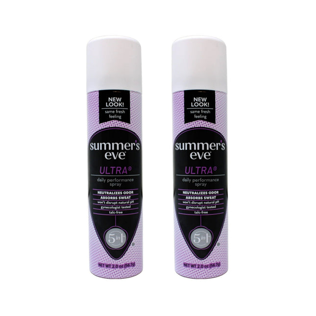 Summers Eve Ultra-Freshening Feminine Deodorant Aerosol Spray 2oz (2 Pack) - Personal Care > Bath & Body Anti-Perspirant