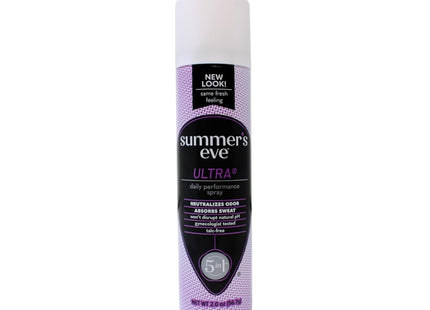 Summers Eve Ultra-Freshening Feminine Deodorant Aerosol Spray 2oz (4 Pack) - Personal Care > Bath & Body Anti-Perspirant