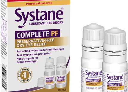 Systane Complete Preservative Free Liquid Eye Drops 0.34oz - Personal Care > Vision & Wash