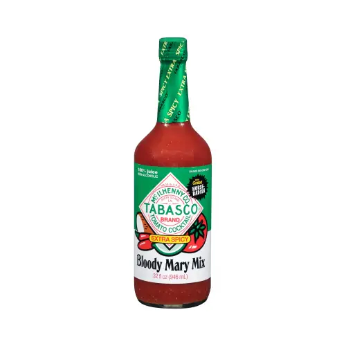 a bottle of tabo hot sauce