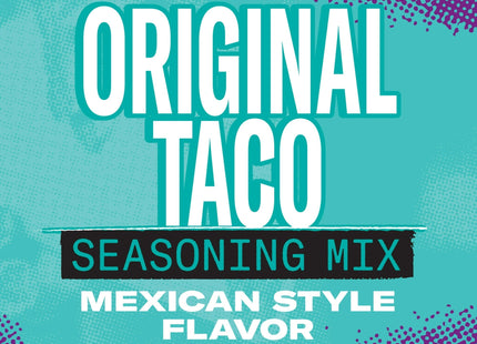 Taco Bell Original Seasoning Mix Mexican-style flavors 1oz (12 Pack) - Food & Beverages > Herbs Spices Seasonings