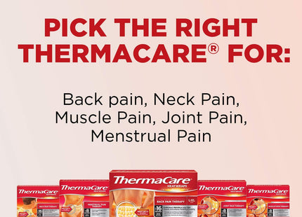 ThermaCare Portable Heating Pad Joint & Muscle Pain Relief Patches 4ct - Health Care > First Aid Cold Hot Packs Wraps