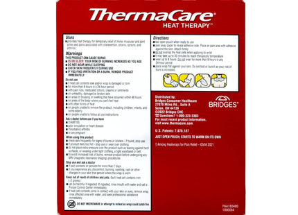 ThermaCare Shoulder Writst Neck & Back Pain Relief Heat Wraps 4ct (2 Pack) - Health Care > First Aid Cold Hot Packs