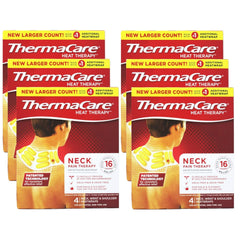 ThermaCare Shoulder Writst Neck & Back Pain Relief Heat Wraps 4ct (6 Pack) - Health Care > First Aid Cold Hot Packs