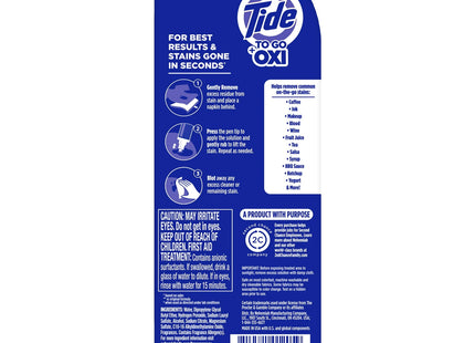 Tide To Go Instant Laundry Stain Remover Pen and Spot Cleaner 0.33oz (12 Pack) - Household Supplies > Detergents