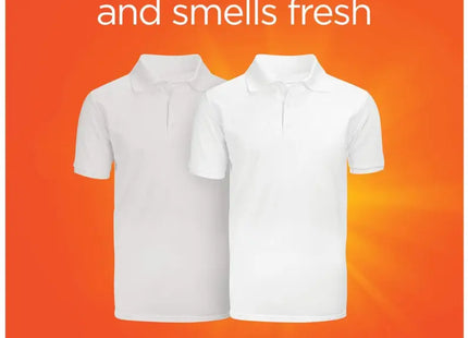 a white polo shirt with the words clean and clean