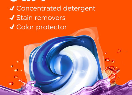 Tide PODS Liquid Laundry Detergent 3In Pacs Spring Meadow Scent 16ct - Household Supplies > Detergents Softeners &