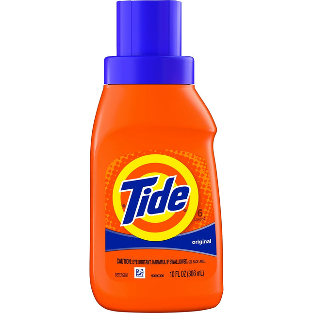 Tide Ultra Liquid Laudry Detergent Original Scent Bottle 10oz (6 Pack) - Household Supplies > Laundry Detergents