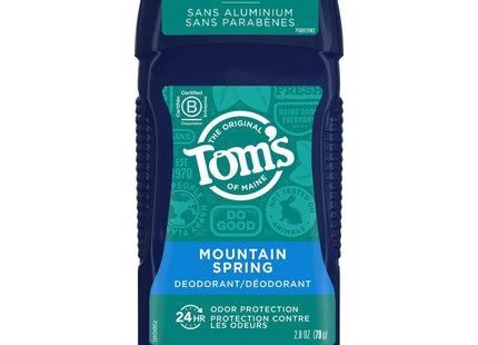 Tom’s of Maine Long-Lasting Natural Deodorant Mountain Spring 2.8oz (2 Pack) - Personal Care > Bath & Body