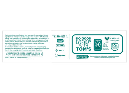 Tom’s of Maine Antiplaque-Whitening Natural Toothpaste Peppermint 4.5oz - Personal Care > Oral