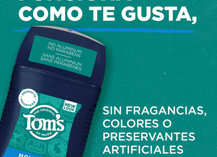 Toms of Maine Natural Deodorant For Men Mountain Spring 2.8oz - Personal Care > Bath & Body Anti-Perspirant