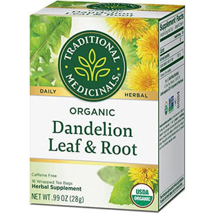 Traditional Medicinals Herbal Organic Dandelion Leaf and Root 16ct (12 Pack) - Food & Beverages > Non-Alcoholic Drinks