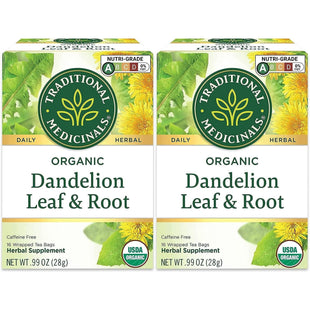 Traditional Medicinals Herbal Organic Dandelion Leaf and Root 16ct (2 Pack) - Food & Beverages > Non-Alcoholic Drinks