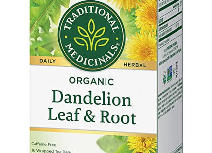 Traditional Medicinals Herbal Organic Dandelion Leaf and Root 16ct (24 Pack) - Food & Beverages > Non-Alcoholic Drinks