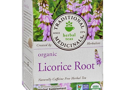 Traditional Medicinals Herbal Organic Licorice Root 16ct (2 Pack) - Food & Beverages > Non-Alcoholic Drinks Infusions
