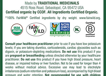 Traditional Medicinals Herbal Organic Licorice Root 16ct (2 Pack) - Food & Beverages > Non-Alcoholic Drinks Infusions