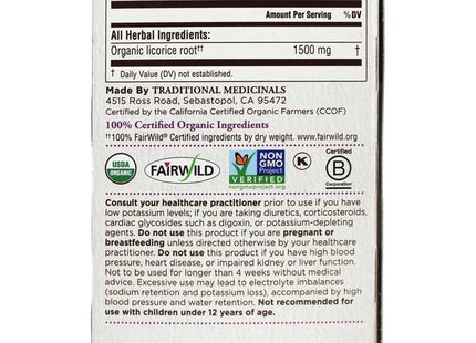 Traditional Medicinals Herbal Organic Licorice Root 16ct (3 Pack) - Food & Beverages > Non-Alcoholic Drinks Infusions