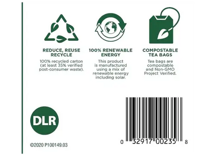 a label for a recycling company