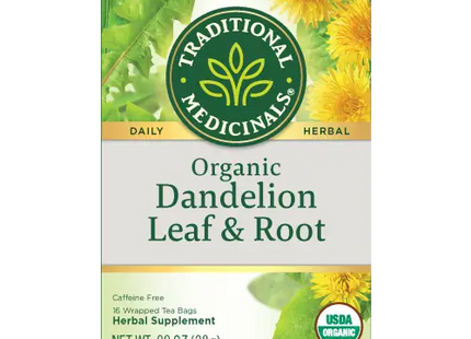 traditional herbals organic dandelin leaf tea