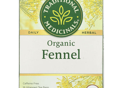 Traditional Medicinals Organic Herbal Fennel 16 Bags (6 Pack) - Food & Beverages > Non-Alcoholic Drinks Infusions