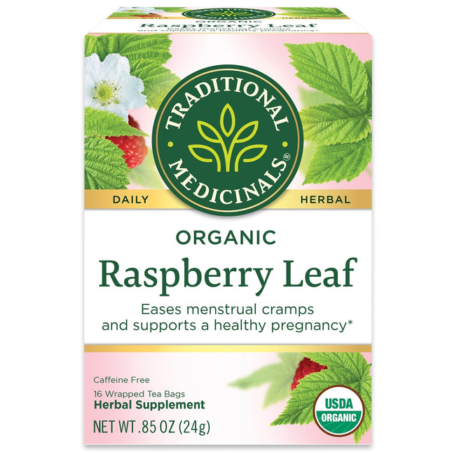 Traditional Medicinals Organic Raspberry Leaf Bags 16ct (2 Pack) - Food & Beverages > Non-Alcoholic Drinks Infusions