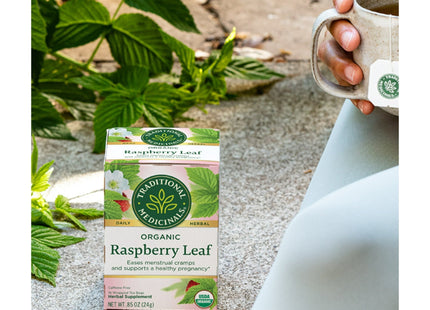 Traditional Medicinals Organic Raspberry Leaf Bags 16ct (6 Pack) - Food & Beverages > Non-Alcoholic Drinks Infusions