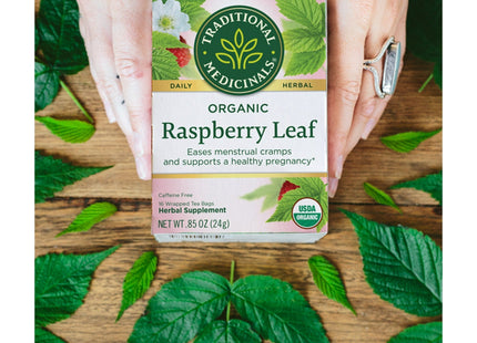 Traditional Medicinals Organic Raspberry Leaf Bags 16ct (6 Pack) - Food & Beverages > Non-Alcoholic Drinks Infusions