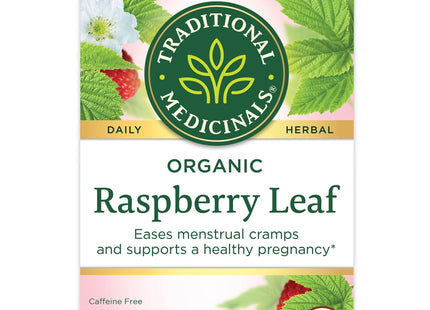 Traditional Medicinals Organic Raspberry Leaf Bags 16ct (6 Pack) - Food & Beverages > Non-Alcoholic Drinks Infusions