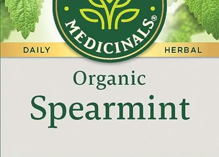traditional medicinals organic spearmint tea