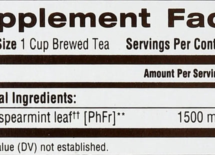 a label for a supplement of supplements