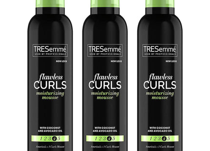 TRESemme Curl Care Flawless Curls HairStyling Mousse Extra Hold 10.5oz (3 Pack) - Personal > Hair & Styling Products