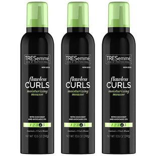 TRESemme Curl Care Flawless Curls HairStyling Mousse Extra Hold 10.5oz (3 Pack) - Personal > Hair & Styling Products