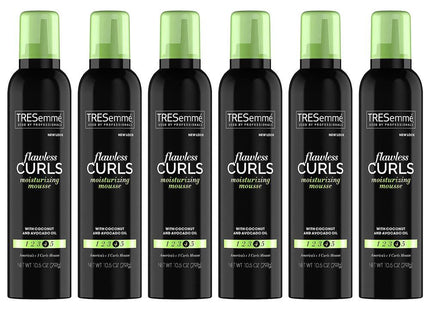 TRESemme Curl Care Flawless Curls HairStyling Mousse Extra Hold 10.5oz (6 Pack) - Personal > Hair & Styling Products