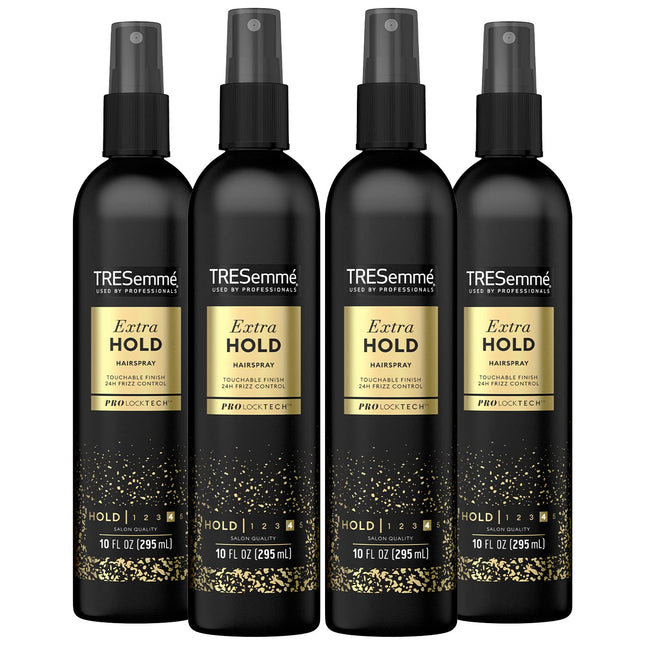 TRESemme Extra Hold Non-Aerosol Frizz Control Hairspray 10oz (4 Pack) - Personal Care > Hair & Styling Products