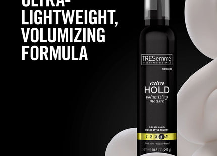 TRESemme Tres Extra Hold Firm Control Hair Mousse 10.5 oz (12 Pack) - Personal Care > & Styling Products