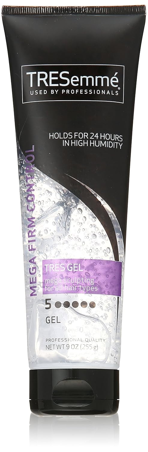 TRESemme Tres Two Mega Frizz Control Hair Styling Gel Unisex 9oz (8 Pack) - Personal Care > & Products