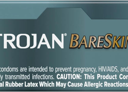 Trojan Bareskin Premium Thin Lubricated Condoms Sensitivity Skin 10ct - Health Care > Sexual Wellness & Contraceptives