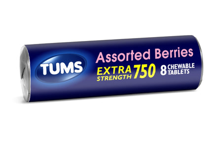 TUMS Extra Strength Assorted Berries Antacid Chewable Tablets 8ct - Health Care > Vitamins & Lifestyle Supplements