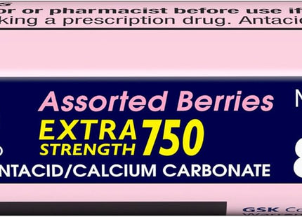 TUMS Extra Strength Assorted Berries Antacid Chewable Tablets 8ct - Health Care > Vitamins & Lifestyle Supplements